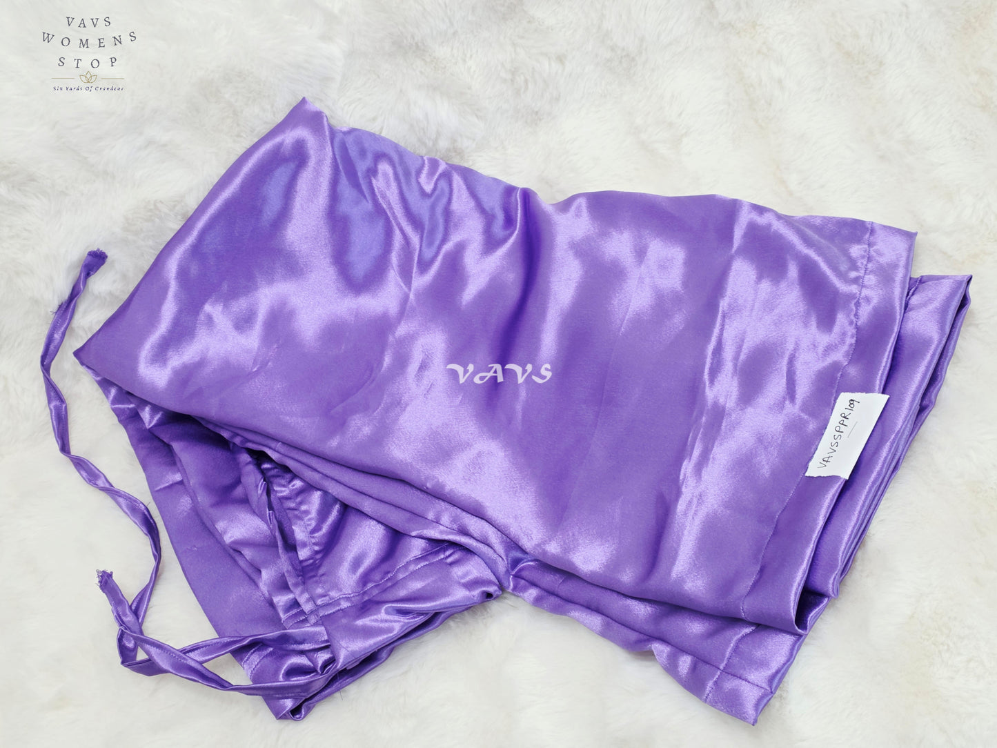 Imperial Lilac Purple Customized Satin Petticoat