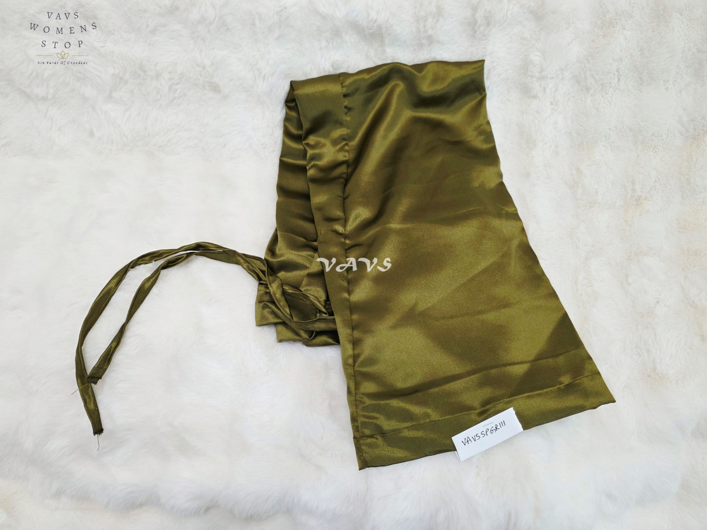 Royal Olive Gold Customized Satin Petticoat