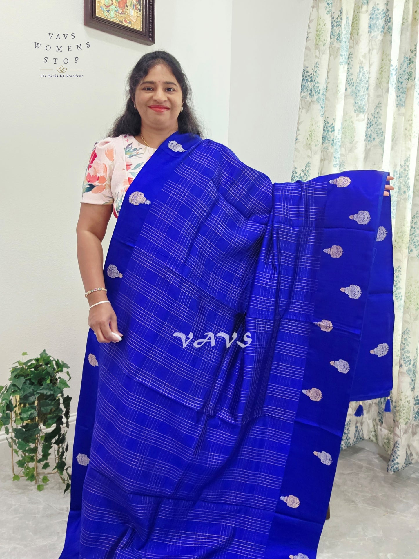 Classy Pure Mango Silk Saree - Maggam Blouse