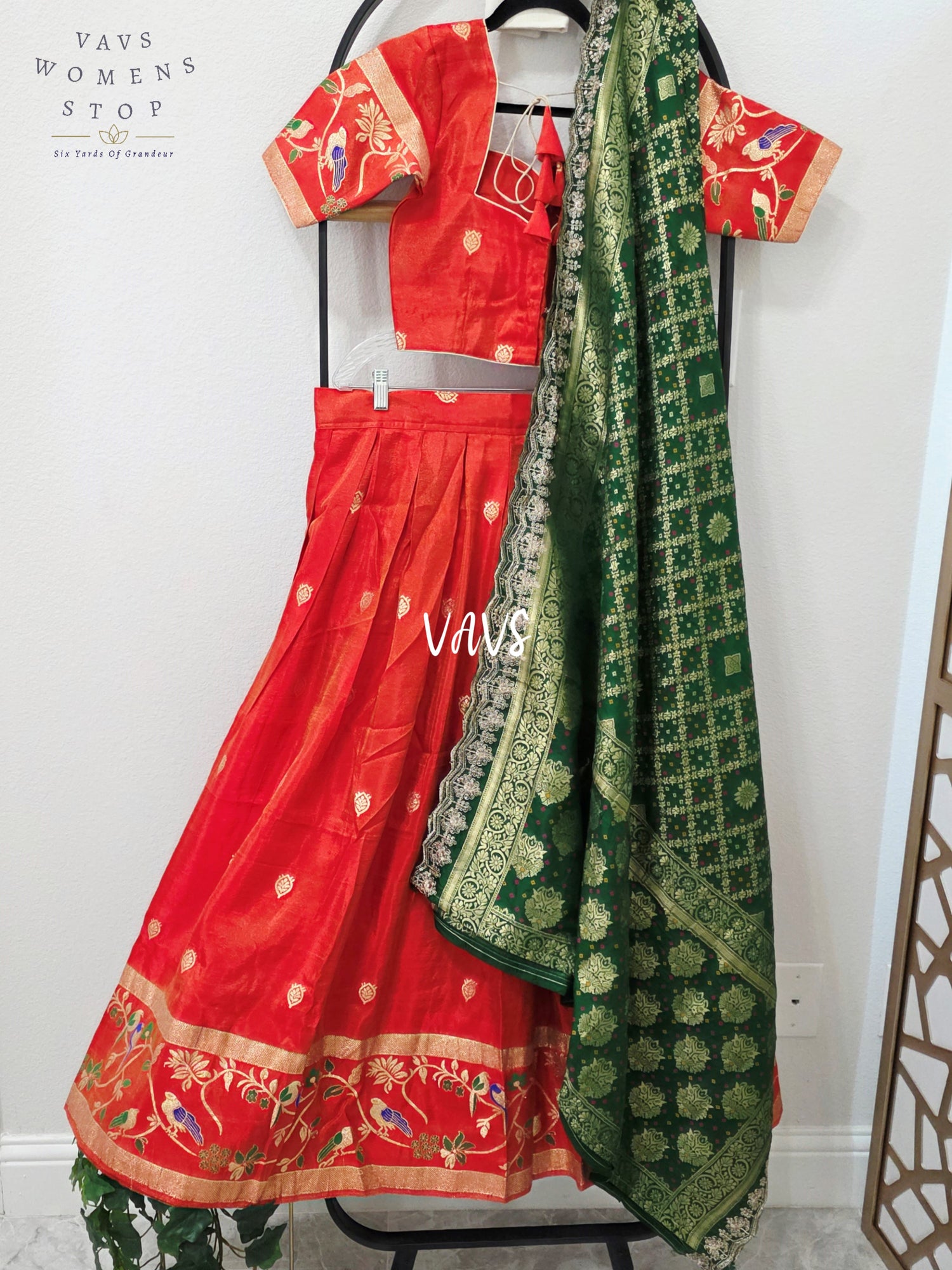 Half Saree Grandeur