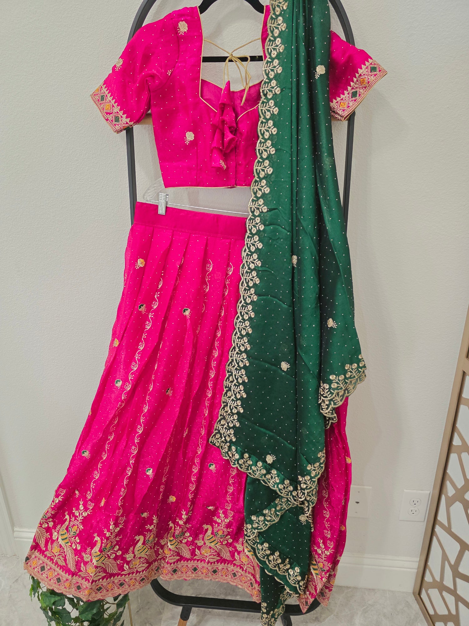Half Saree Grandeur