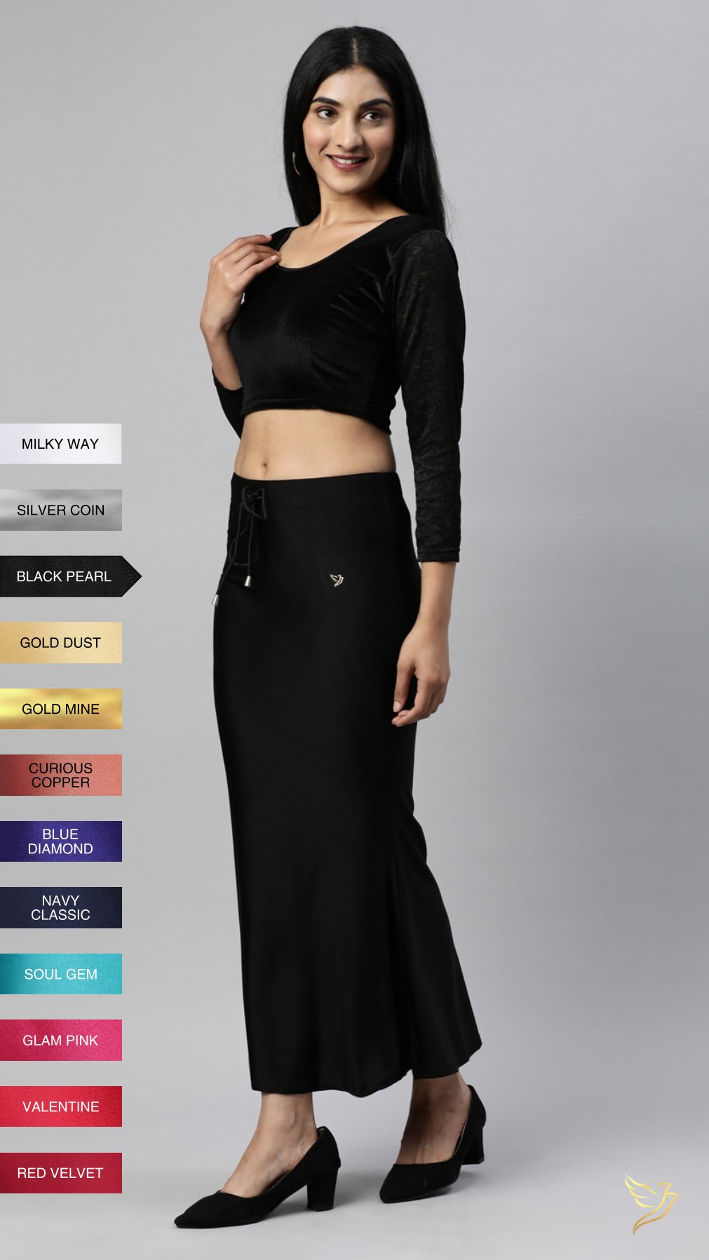 Saree Shape Wear L/XL Black