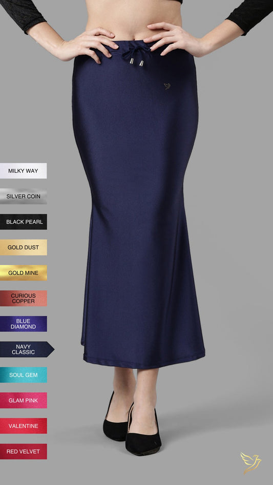 Saree Shape Wear L/XL Navy Classic