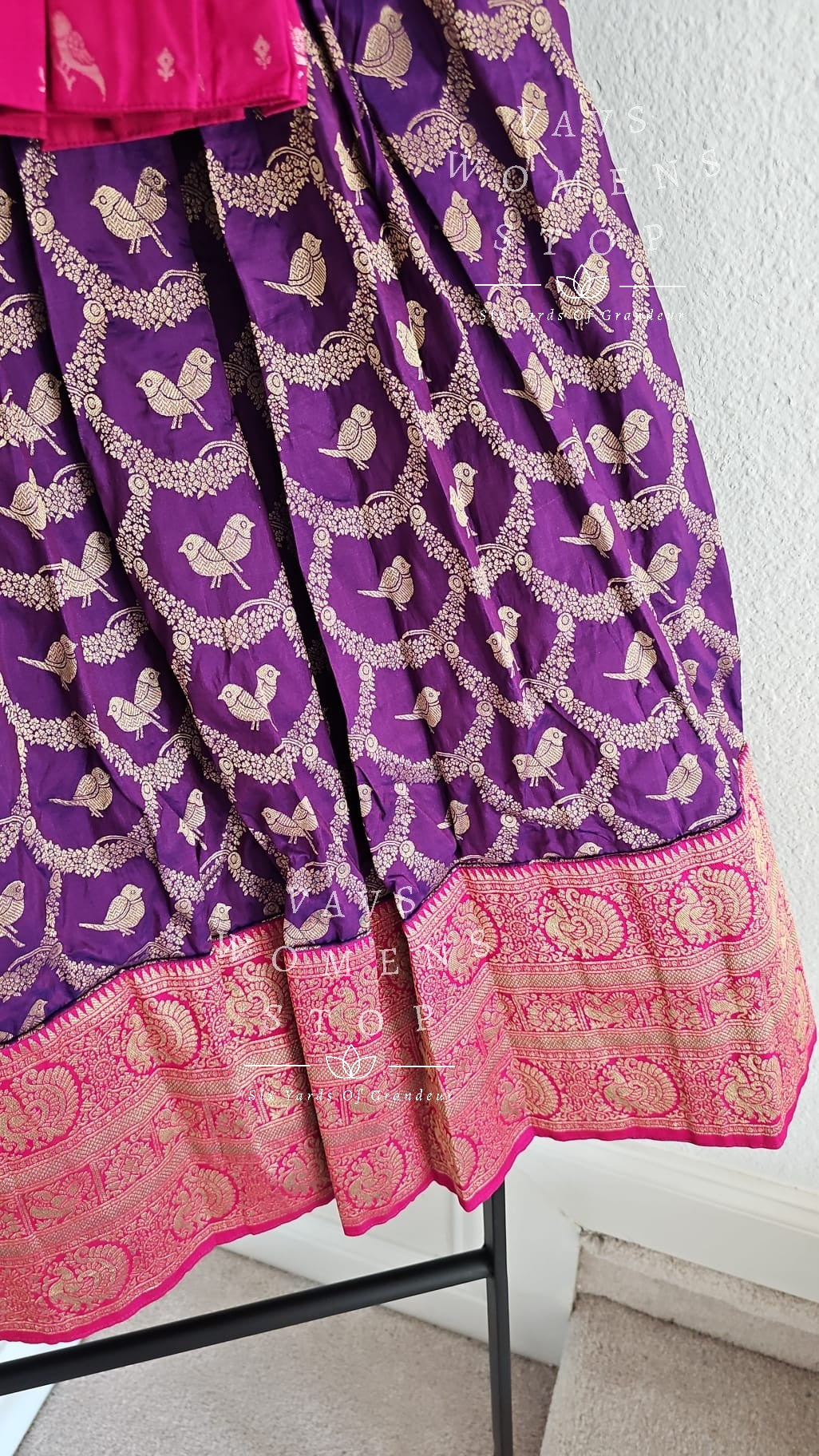 Benarasi Parrots Design Lehenga Set