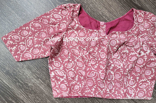 Batik Prints Cotton Blouse