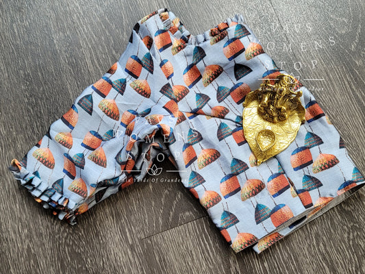 Designer Georgette Prints Blouse