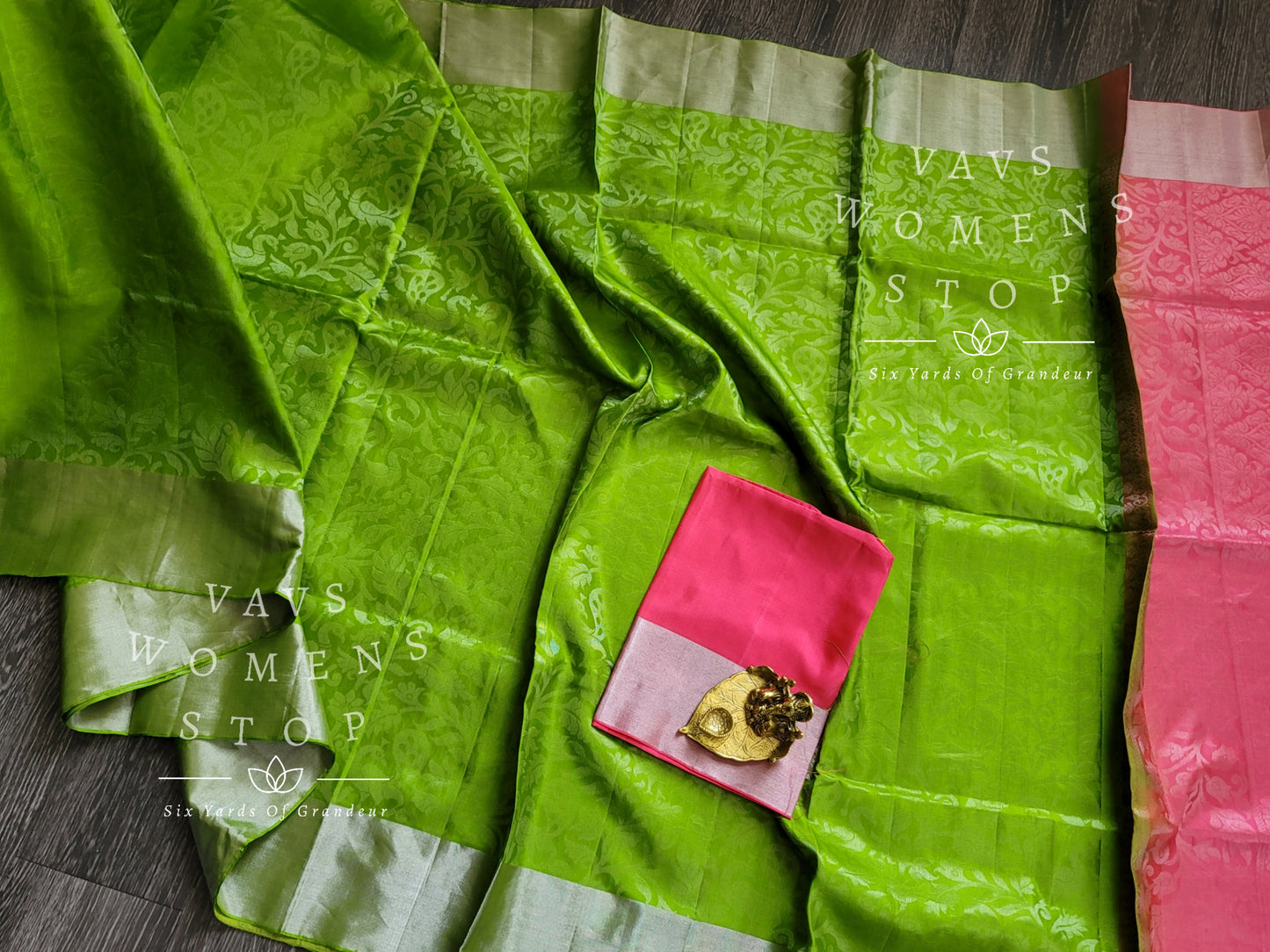 Pure Kanchi Soft Silk Brocade Saree