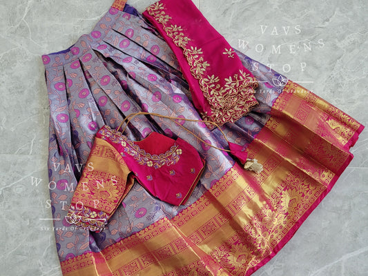Half Sarees For Juniors – Page 2 – VAVS WOMENS STOP