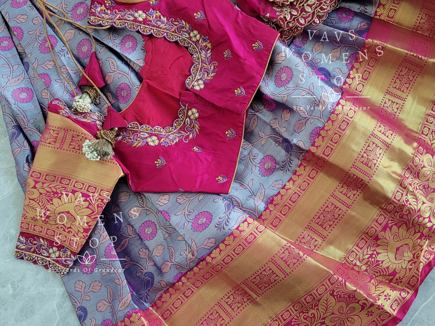 Traditional Half Saree Set