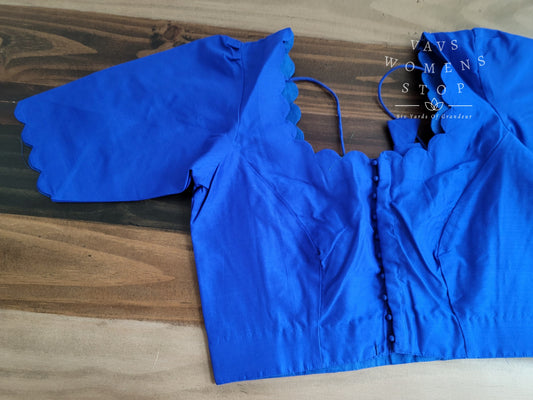 Plain Silk Blouse