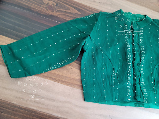 Georgette Sequins Blouse