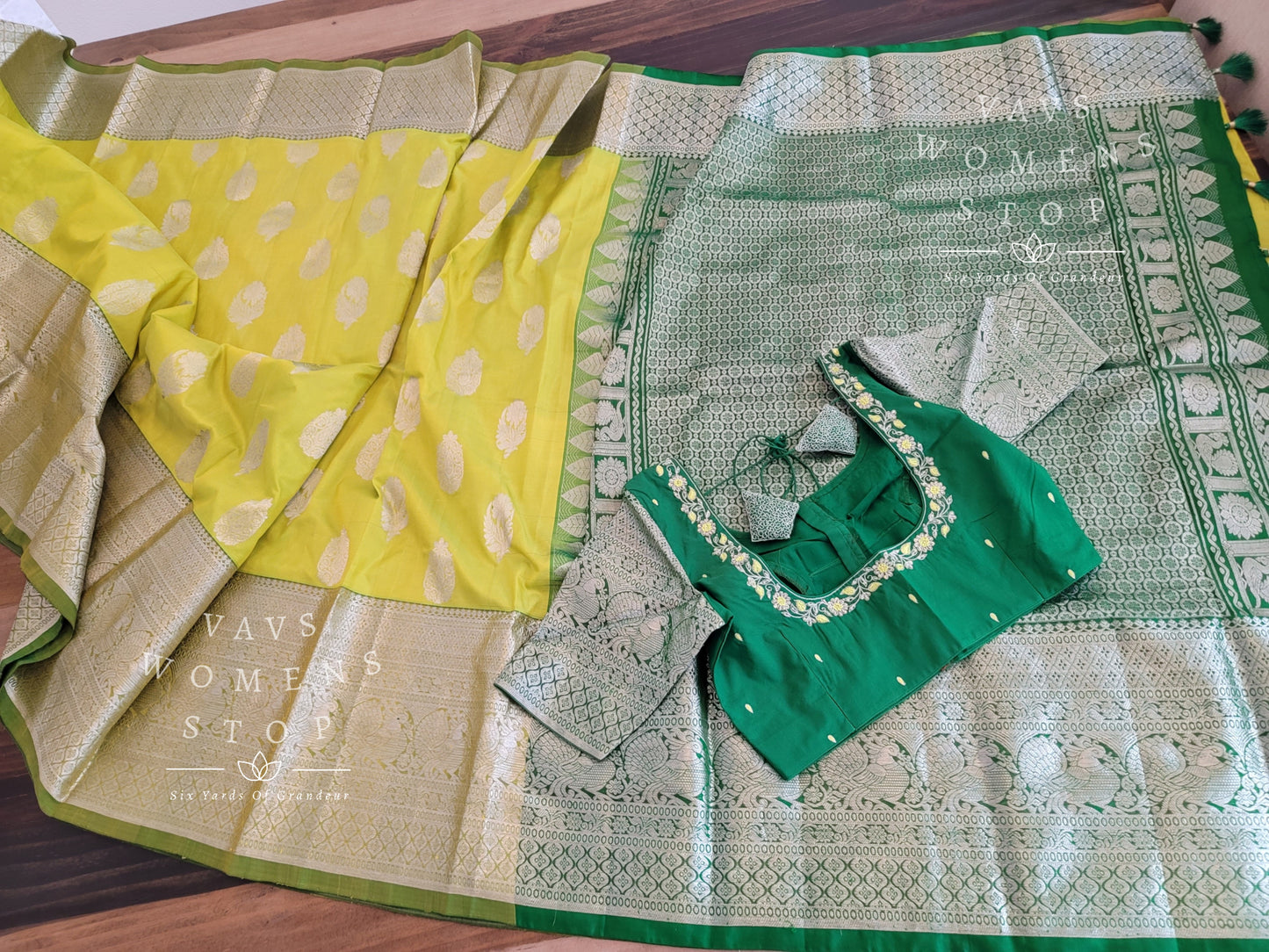 Pure Venkatagiri Pattu Saree - Blouse