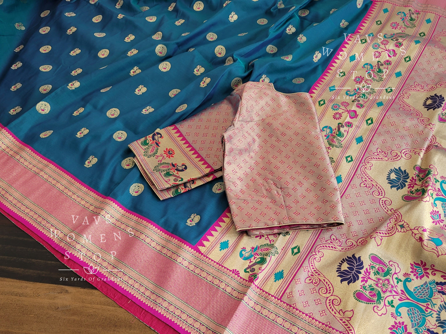 Benarasi Uppada Soft Silk Designer Saree - Blouse