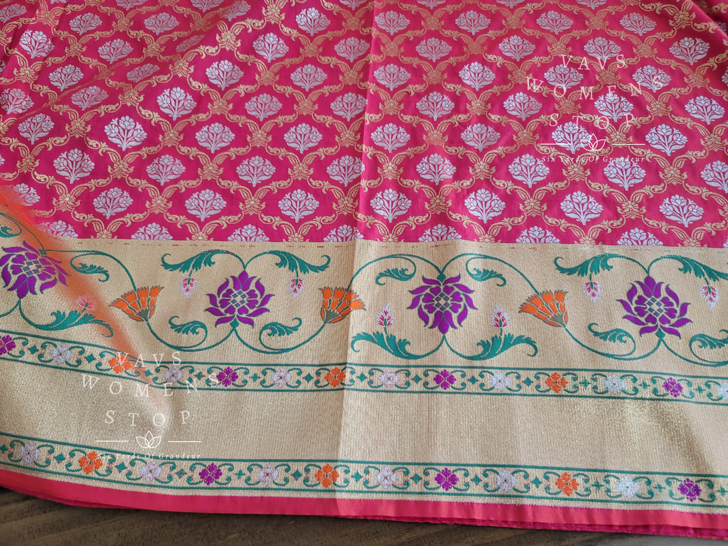Designer Benarasi Soft Silk saree - Blouse