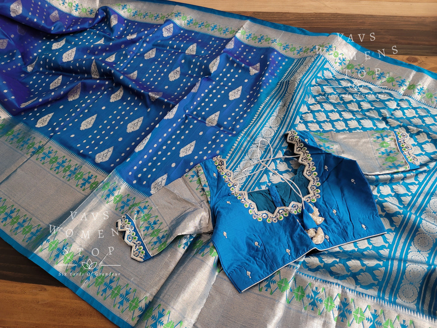 Pure Venkatagiri Pattu Saree - Blouse