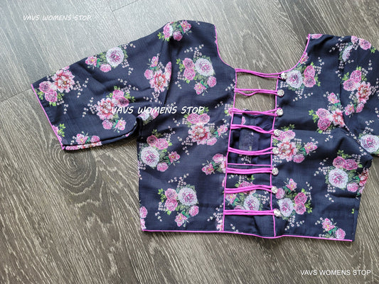 Floral Cotton Blouse